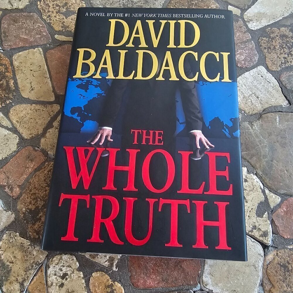 David Baldacci "The Whole Truth" 1st Edition Hardcover Thriller Novel